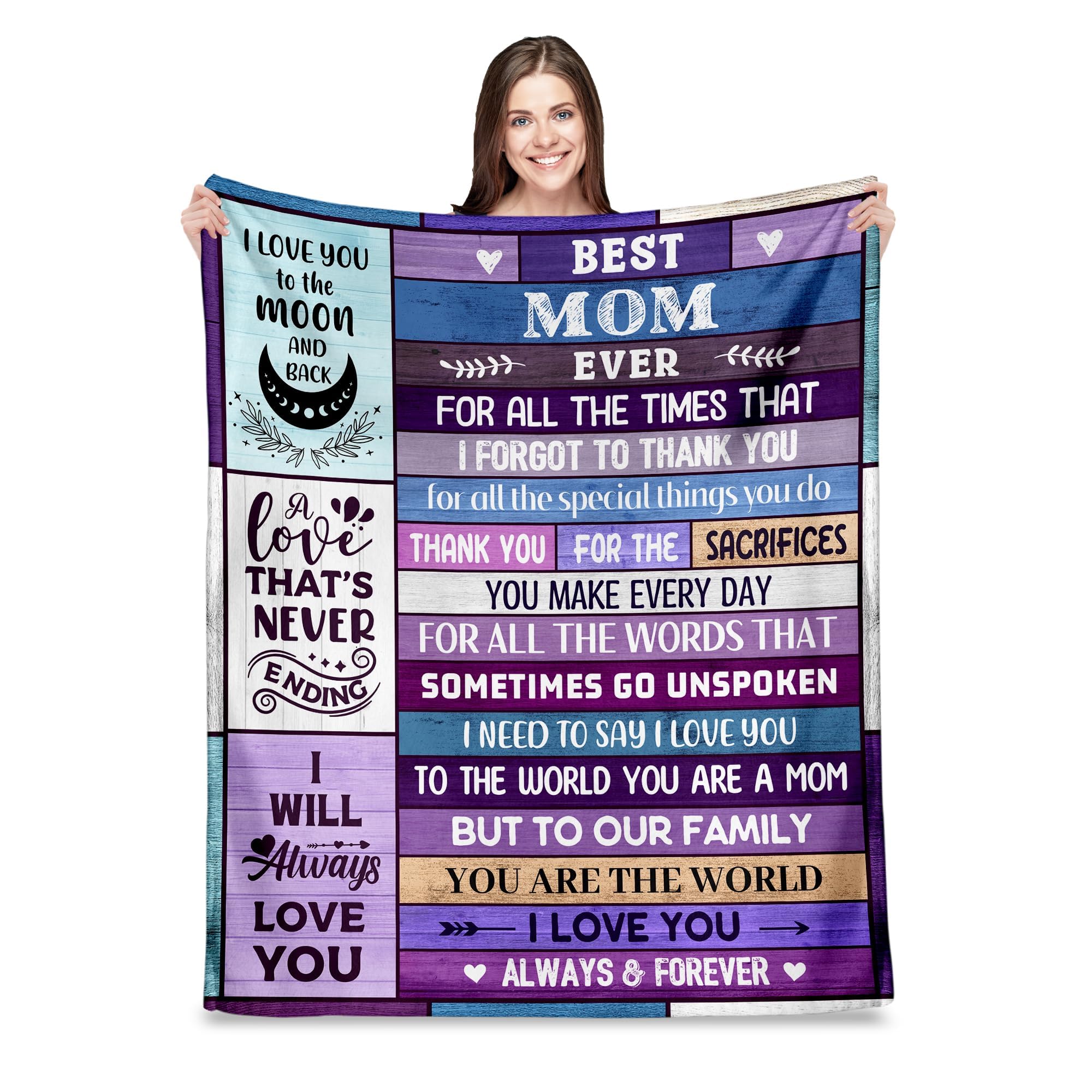 Ekpvgit Gifts For Mom, Mom Gifts For Mother Day From Daughter Son, Mom Birthday Gifts Ideas, Best Mom Ever Gifts, Mom Gifts Blan