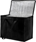 Marmix Insulated Thermal Bag For Hot & Cold Food Heavy Duty, Foldable Cooler Tote With Zipper Reusable Grocery Shopping Bag Coll