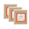 Hrk Soften Brown Recycled Paper Napkin Tissues | 2 Ply | 150 Sheets Total (3 Packs X 50 Sheets) | 30 X 30 Cm | EcoFriendly Disp