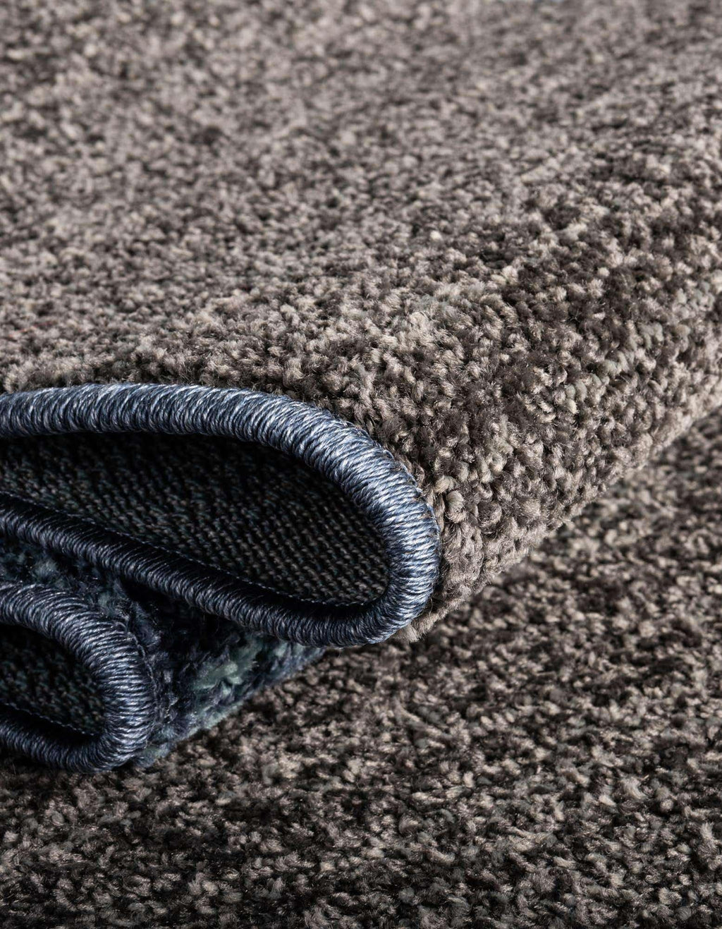 Unique Loom Autumn Collection Area Rug - Providence (5' 3'' Octagon, Blue Gray/ Light Brown)