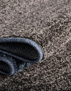 Unique Loom Autumn Collection Area Rug - Providence (5' 3'' Octagon, Blue Gray/ Light Brown)
