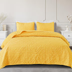 Exclusivo Mezcla Quilt Set King Size, Lightweight Vintage Quilts Bedspreads Coverlets With Pillow Shams, Soft King Quilt Bedding