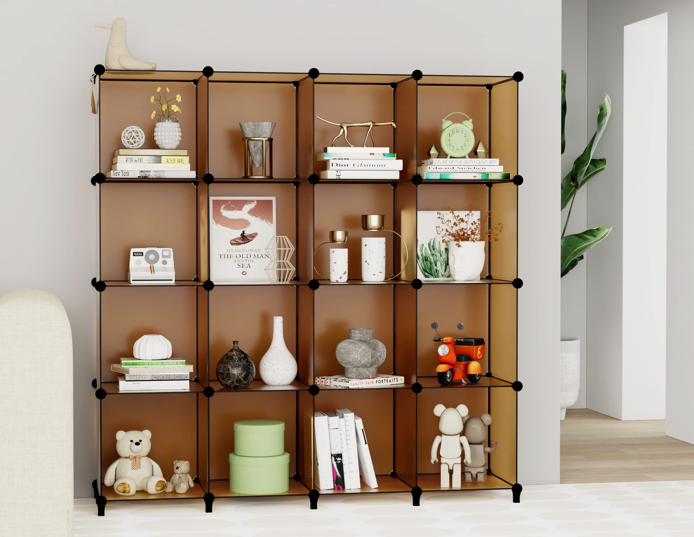 Homidec Closet Organizer, 9-Cube Closet Organizers And Storage, Portable Closet Storage Shelves,Closet Organizer Storage Shelves, Clothes Storage Organizer For Garment Racks, Closet, Wardrobe