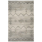 Rizzy Home Alora Decor Makalu 3' X 5' Moroccan Gray/Natural Hand-Tufted Area Rug