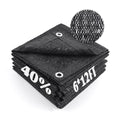 Cool Area 90% Sun Shade Cloth Mesh Tarp with Grommets for Plant Cover 6x12ft Patio Canopy Garden Pergola Greenhouse Car Barn Ken