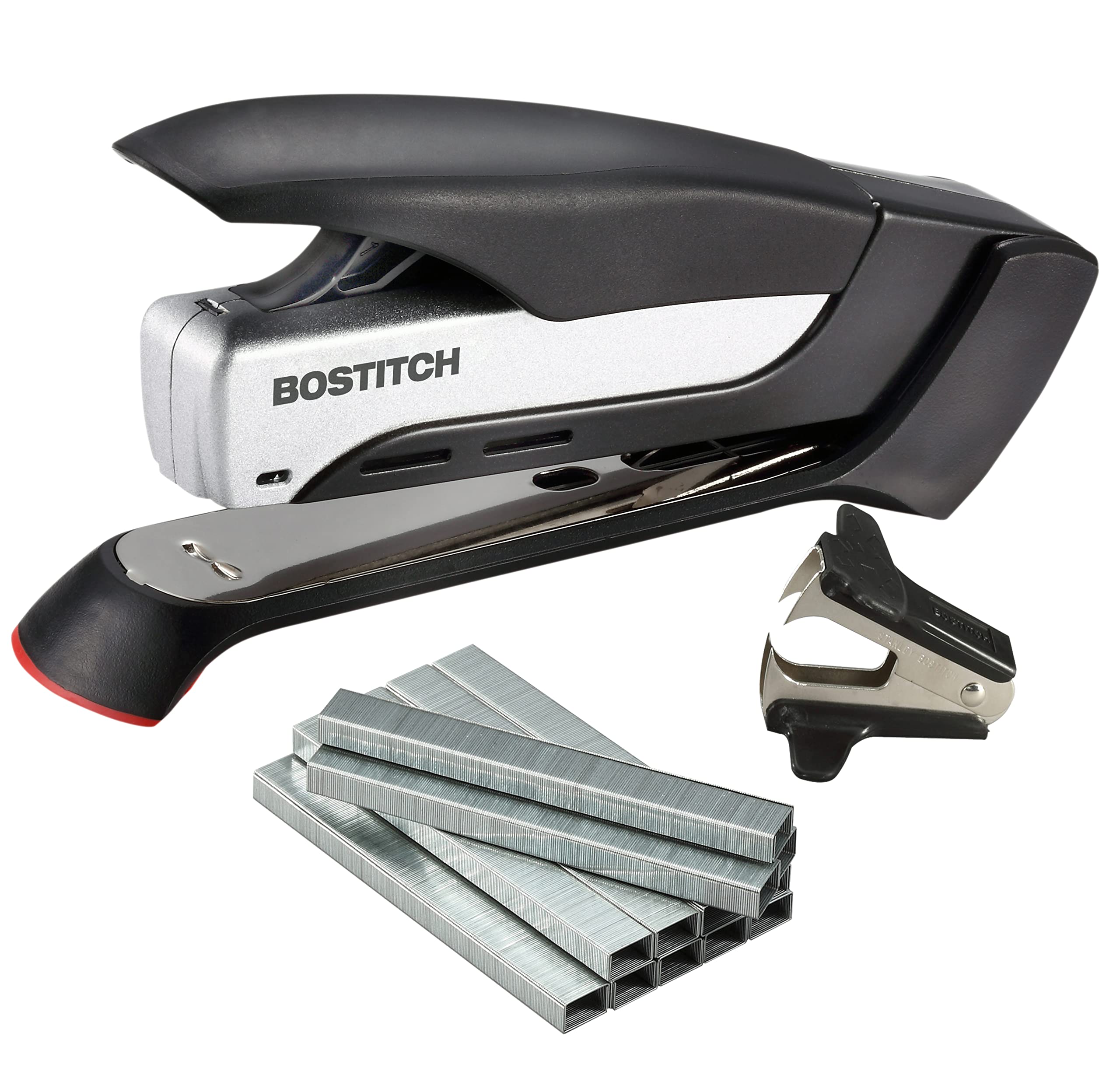 Bostitch Office Prodigy Reduced Effort Stapler Value Pack, One-Finger Tm Technology, 25 Sheet Capacity (1138)