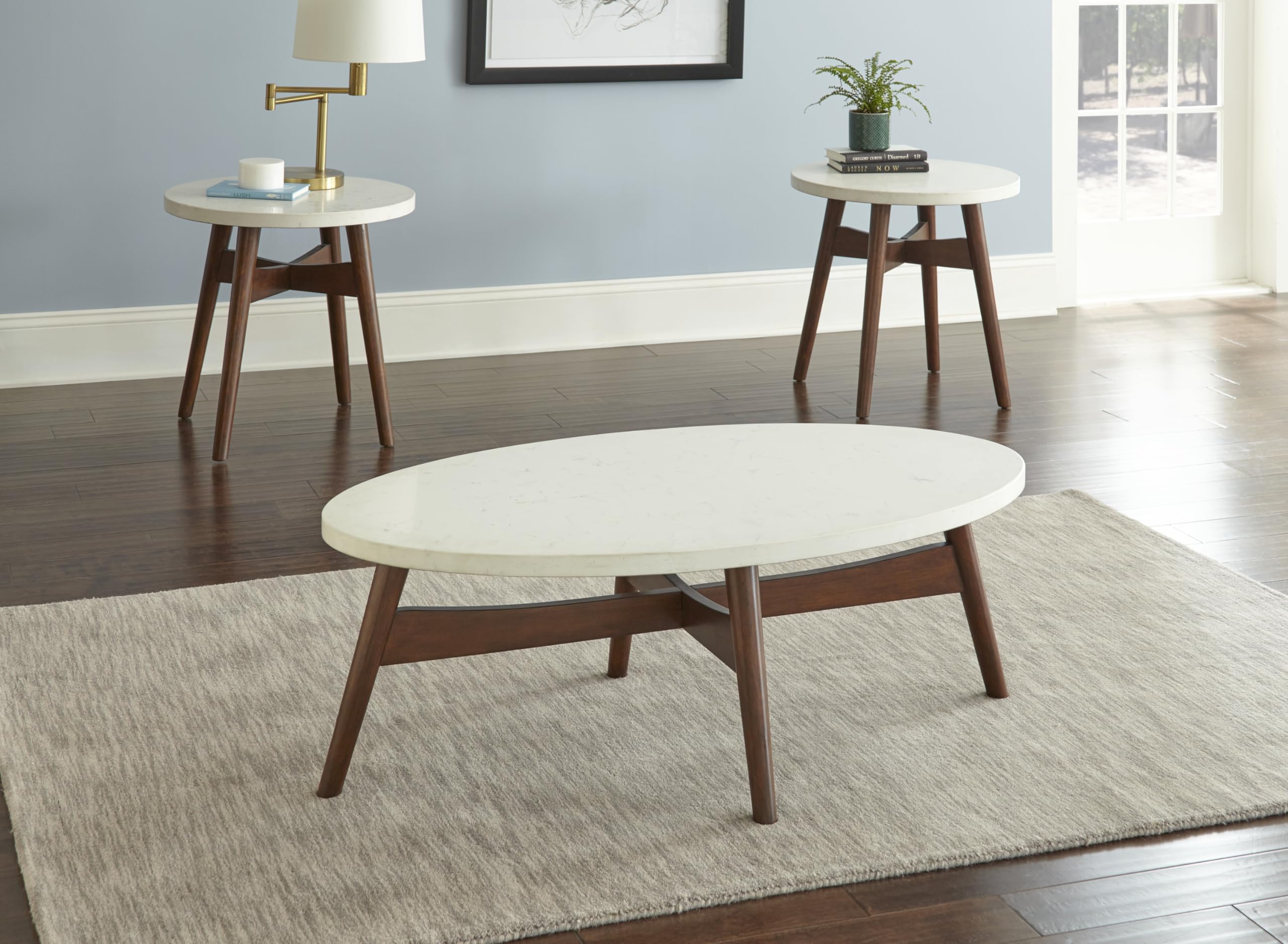 Steve Silver Furniture Serena End Table - Thumbnail 2