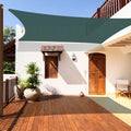 Coarbor 18'X18' Sun Shade Sail Outdoor Canopy Cover Rectangle Heavy Duty Shade Cloth For Backyard Yard Deck Patio Garden Outdoor