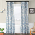 HPD Half Price Drapes Printed Room Darkening Curtains for Bedroom, Living Room 50 X 84 (1 Panel), BOCH-KC16072-84, Tea Time Chin