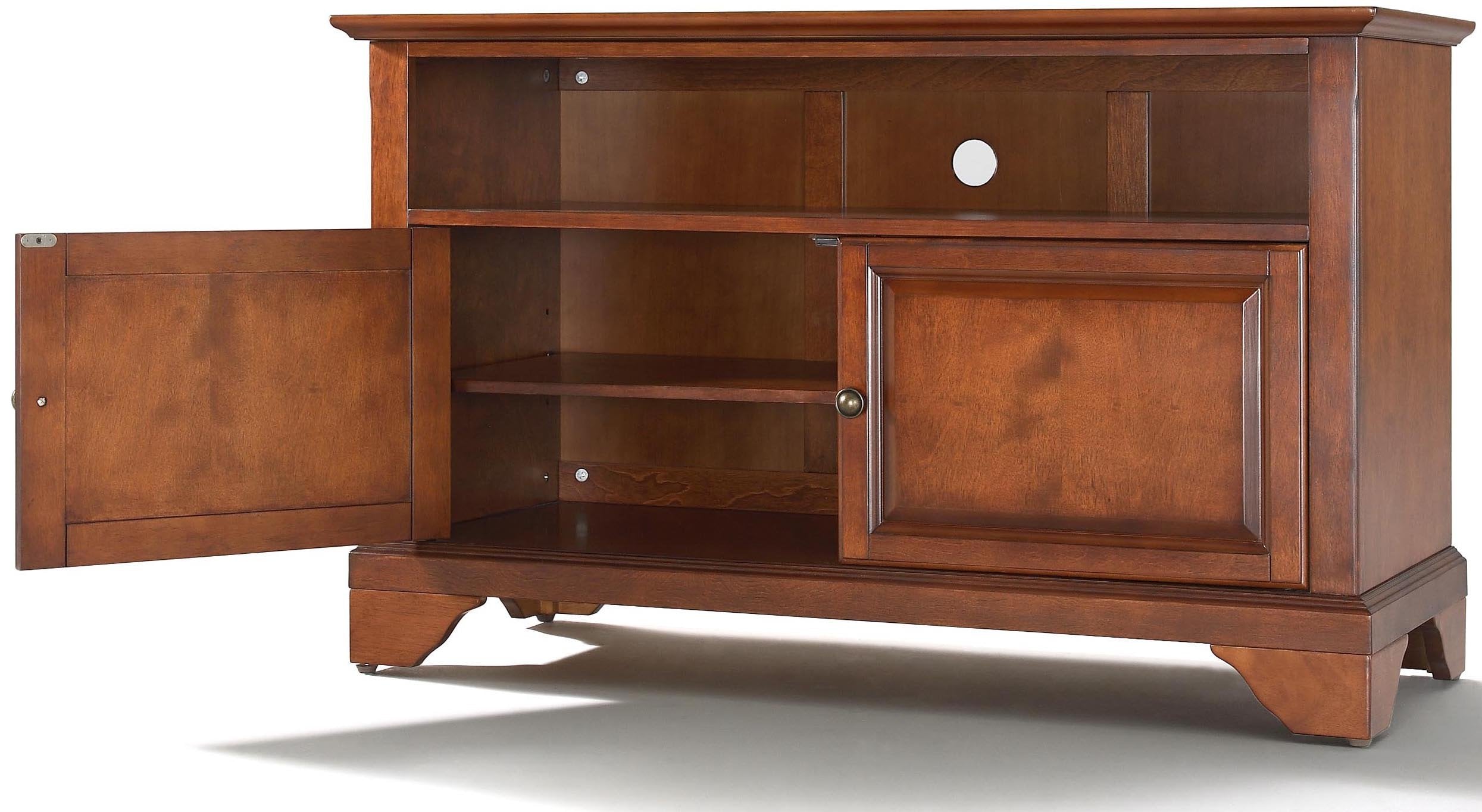 Crosley Furniture Lafayette 42-Inch Tv Stand - Classic Cherry