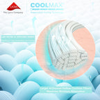 Comfort Spaces Queen Cooling Sheets, Moisture Wicking Coolmax Sheets, Soft, Colorfast Sheet Set, Cooling Bed Sheets For Hot Sleepers, Elastic Deep Pocket Fits Up To 16' Mattress, Queen Cream 4 Piece