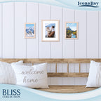 Icona Bay 4X6 Light Oak Picture Frame, Modern Style Wood Composite Frame, Table Top Or Wall Mount, Bliss Collection