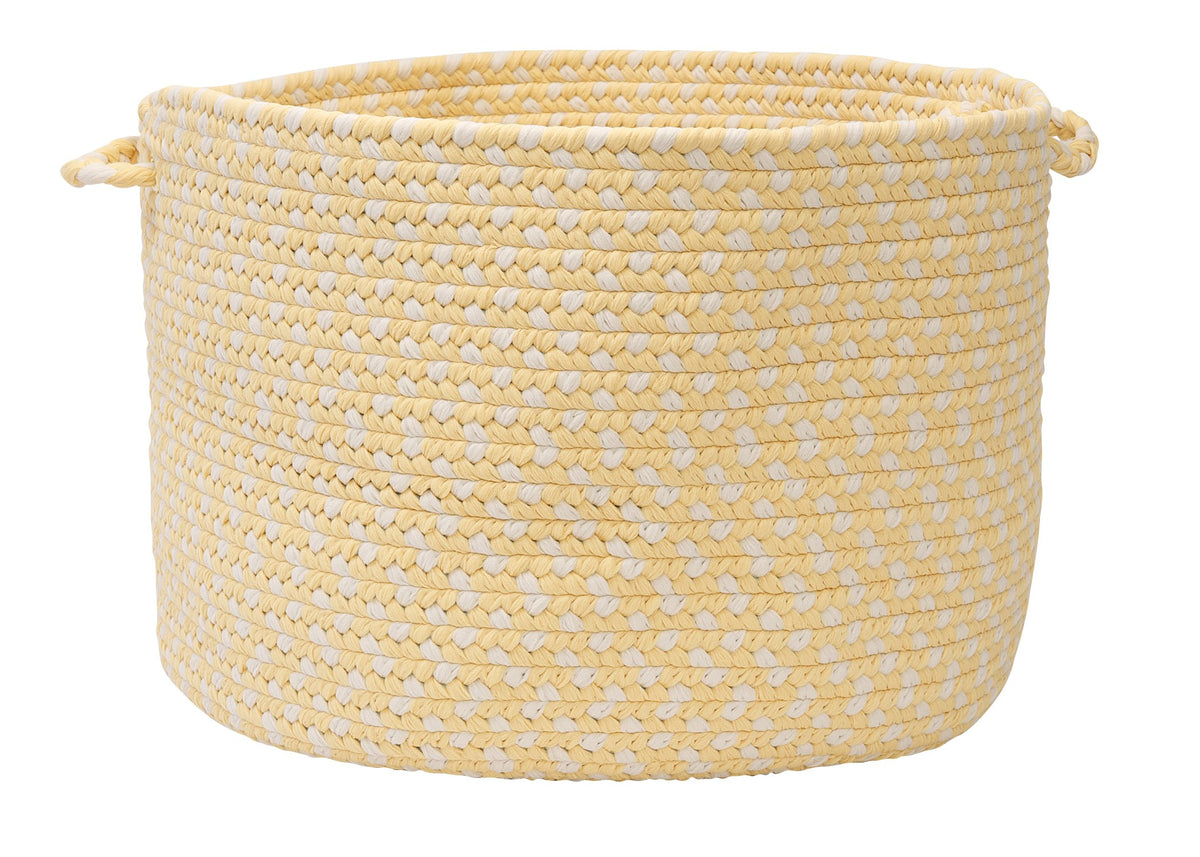 Colonial Mills Ou39 18 By 18 By 12-Inch Carousel Storage Basket, Sun Squeeze