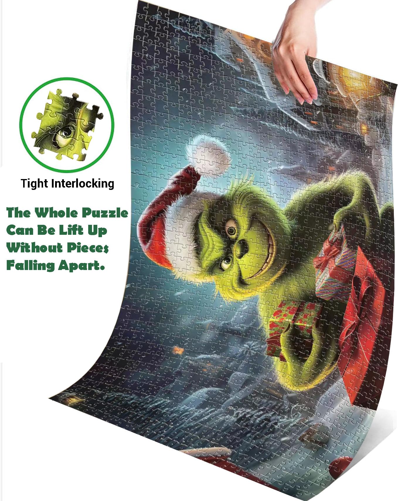 2024 Advent Calendar Jigsaw Puzzles For Kids Adults, 24 Box 1008 Pieces Christmas Puzzle Countdown Calendar, Funny Christmas Gam