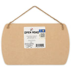 Open Road Brands Chevrolet Hanging Sign - Home Is Where My Dog And My Truck Are - Chevy Wood Wall Decor For Man Cave Or Garage