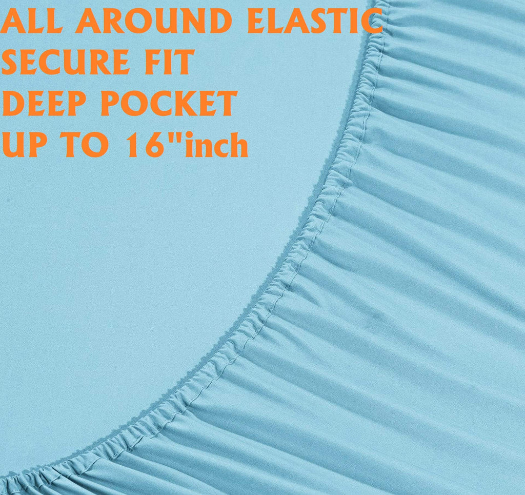 Elegant Comfort Luxury Soft Bed Sheets 1500 Thread Count Percale Egyptian Quality Softness Wrinkle And Fade Resistant (6-Piece) Bedding Set, Queen, Candy Apple Red