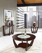 Steve Silver Company Rafael End Table, Brown