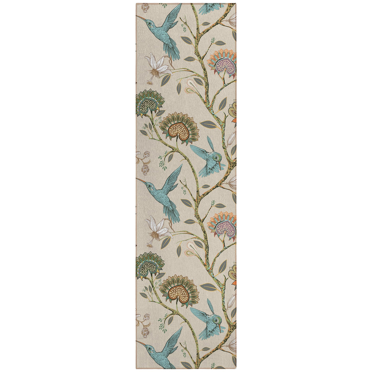 Dalyn Rugs Kendall Ke19 Beige 2'3&quot; X 7'6&quot; Indoor Outdoor Runner Rug, Easy Clean, Machine Washable, Non Shedding, Hallway, Entry, Kitchen, Patio Rug