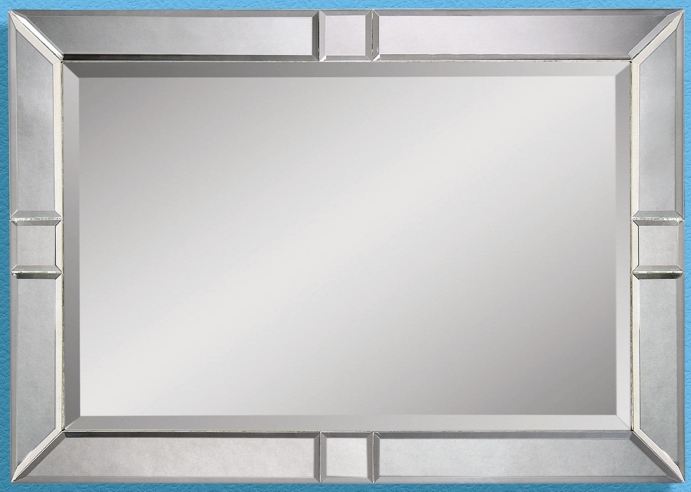 Bassett Mirror Barbarella Wall Mirror, Bevel Mirror