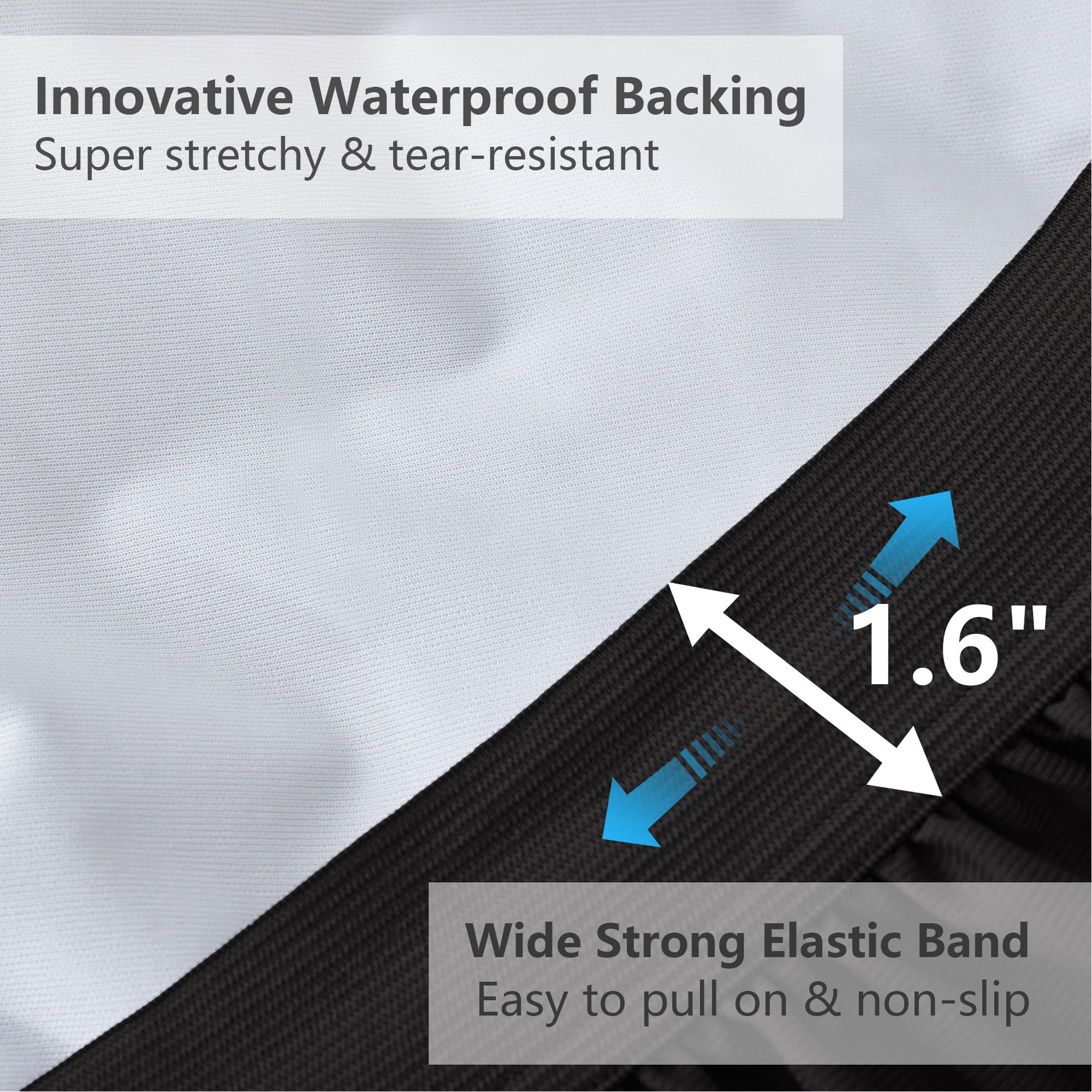 Elven Home Mattress Topper Twin Xl College Dorm, Waterproof Mattress Protector Cover Padded, Extra Long Twin Cooling Mattress Pa