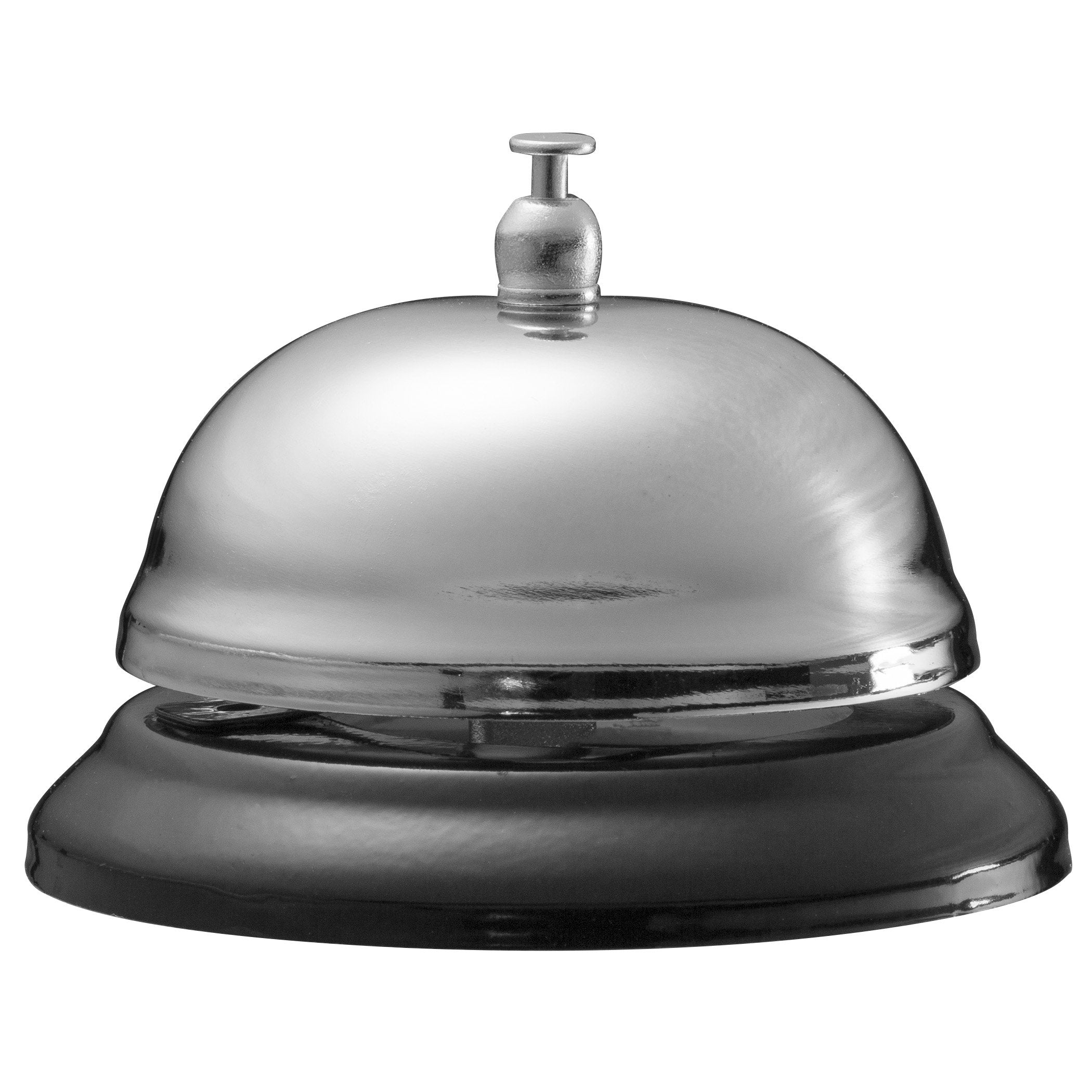 Call Bell, Nickel, 3 3/8 Diameter