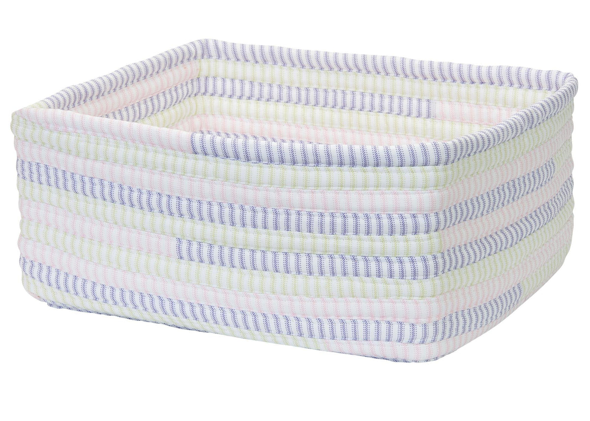 Colonial Mills Ticking Stripe Utility Basket, 18 By 12-Inch, Dreamland