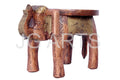 JGARTS More Buying Choices Wooden Wood Elephant Stool Handicraft Gift Foot Stool Step Stool 7.5 Souvenir