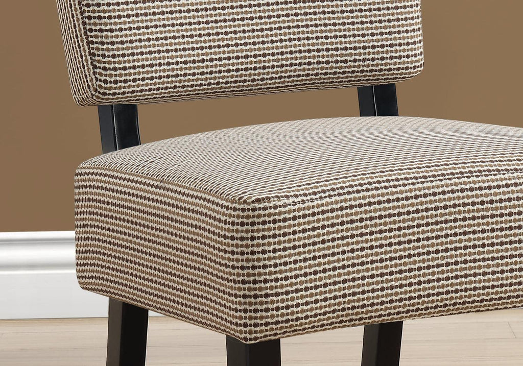 Monarch Specialties I Accent Chair, Brown