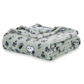 Berkshire Blanket Peanuts Velvetloft Cute Character Snoopy Plush Blanket,Peanuts Snoopy & Woodstock New Flower And Bees Sage,Kin