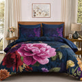 Wongs Bedding Floral Comforter Set Botanical Floral Bedding SetYs01Ab091666K7UA
