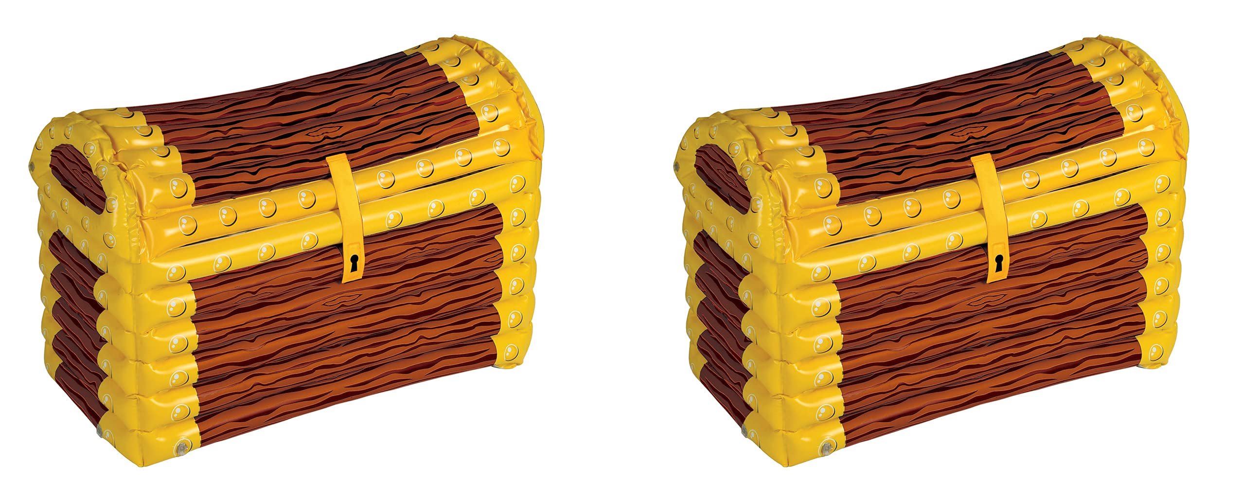 Beistle Inflatable Treasure Chest Cooler Party Accessory Pack of 2