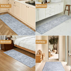 Sunnewt Non Slip Hallway Runner Rug 2'X6' Long For Kitchen Machine Washable Soft Floor Carpet Runners Rubber Backed For Hall Lau