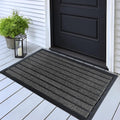 Ubdyo Extra Durable Door Mat - Dirt Trapping Outdoor Welcome Mats - Non-Slip Outdoor Door Mats - Low Profile Fall Doormat - Indo
