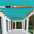Patio Paradise 12' X 14' Sun Shade Sail Rectangle Canopy Patio Cover Sunlight Block Awning Heavy Duty Commercial Grade For Backy