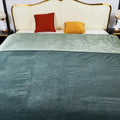 Waterproof Blanket For Bed, 80'X90' Leak-Proof Design, Reversible & Washable King Size Waterproof Blanket, Large Water Resista