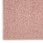 Nourison Essentials Solid Contemporary Pink, Runner Rug, 2' X 6'