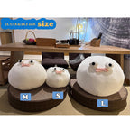 Goylmc Puffer Fish Plush Pillow PH-D8DX-ZYSL White Polyester 19.6 inch