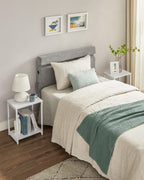 Vasagle Side Tables Set Of 2, Small End Table, Nightstand For Living Room, Bedroom, Office, Bathroom, White Ulet272W14