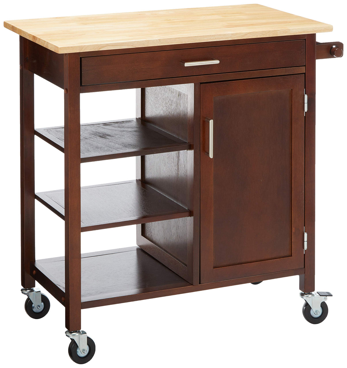 Winsome Marissa Kitchen Cart, Walnut