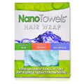 Nano Towels Hair Drying Wrap for Fine, Delicate, Thinning, Curly and Frizzy Hair | Twisty Towel Replaces Dryers, Cotton & Microf