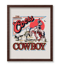 Poster Master Vintage The Original Coors Poster - Retro Cowboy Print - Food & Drink Art - Western Art - Rodeo Art - Wild West Ar
