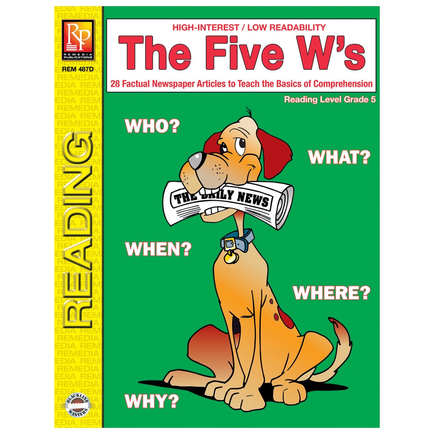 The 5 Ws 5Th Gr Reading Level