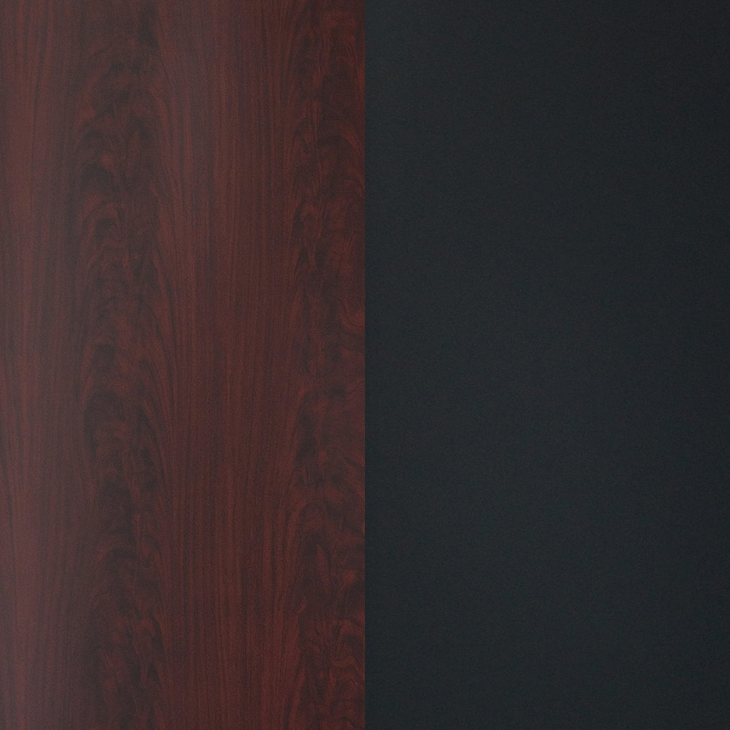 Flash Furniture Glenbrook 30'' Square Table Top with Black or Mahogany Reversible Laminate Top