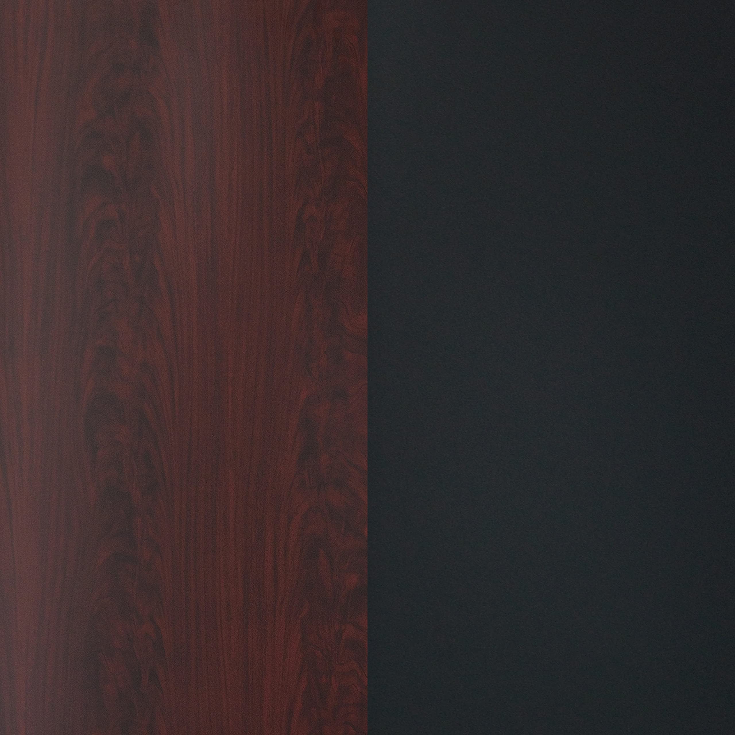 Flash Furniture Glenbrook 42'' Square Table Top with Black or Mahogany Reversible Laminate Top