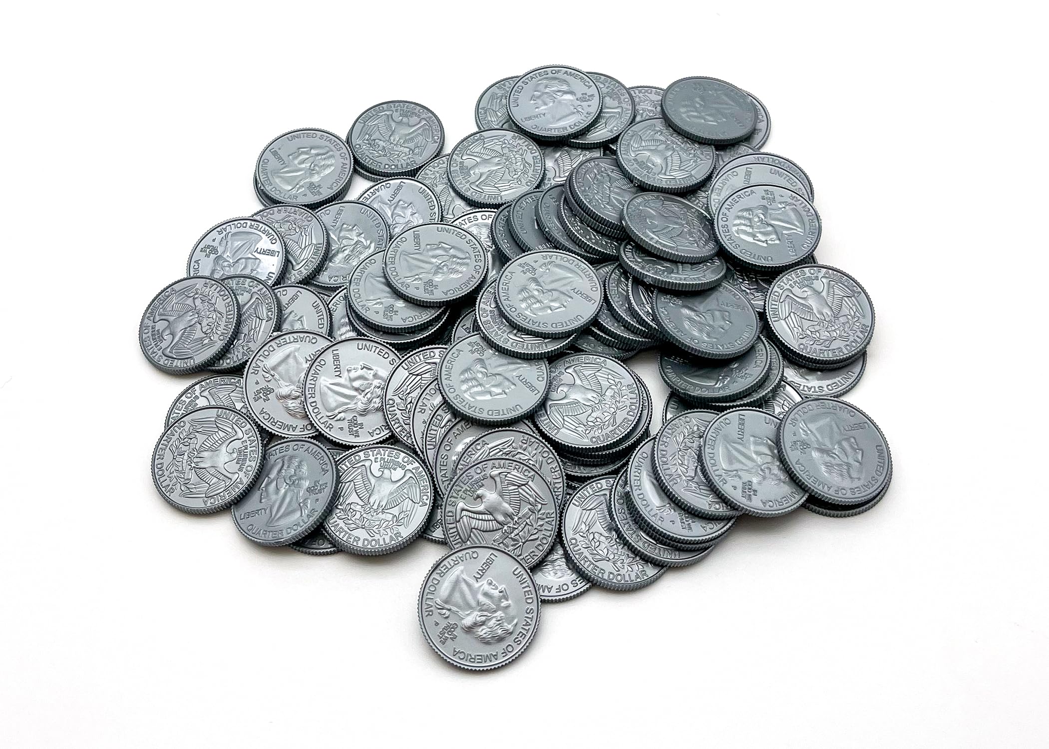 Teacher Created Resources Play Money: Quarters