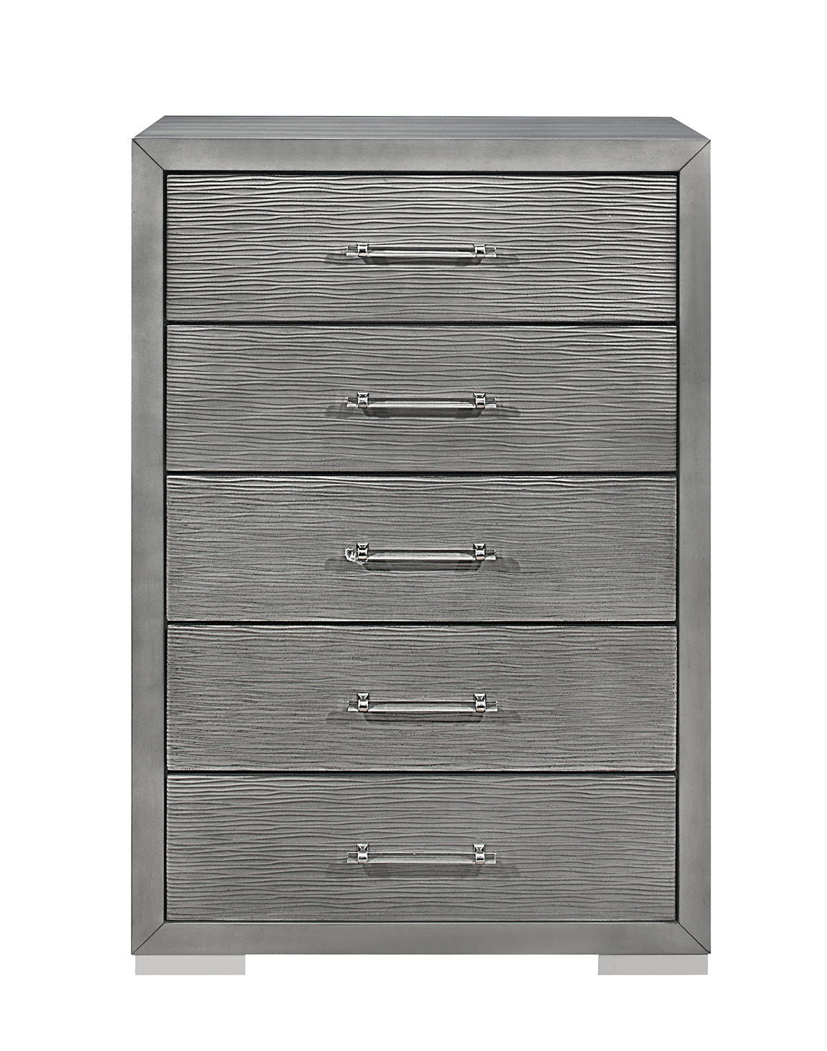 Global Furniture Usa Global Tiffany Chest, Silver