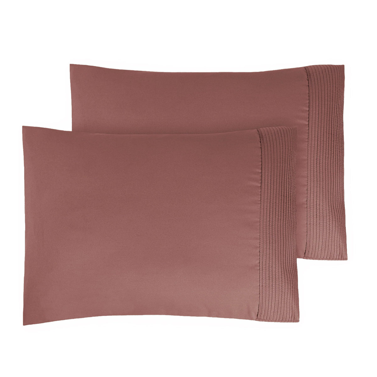 Southshore Fine Living, Inc. Pleated King Size Pillow Cases Set Of 2, Luxurious Brushed Microfiber Pillowcases For King Pillows,