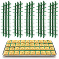 Wonderjune 5 Sets Medium Green Freeze Dryer Tray Dividers, Compatible with Harvest Right Freeze Dryer, Candy Tray Dividers Acces