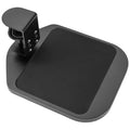 Vivo Wooden Clamp-On Adjustable Computer Mouse Pad And Device Holder For Desks, Extended Rotating Platform Tray, Fits Up To 2 In