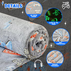 Inhand Glow In The Dark Blanket Gaming Controller Kids Throw Blanket Gamer Gift Toys For Kids Boys Game Gamepad Presents Birthda